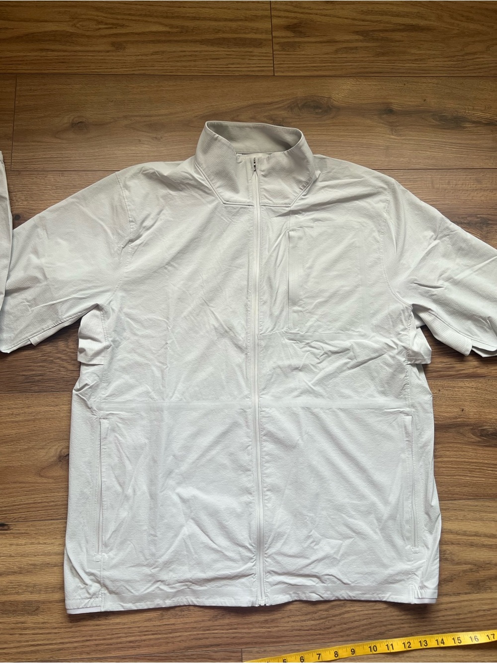 Lululemon Expeditionist Jacket Men Full Zip White Opal Ripstop XL